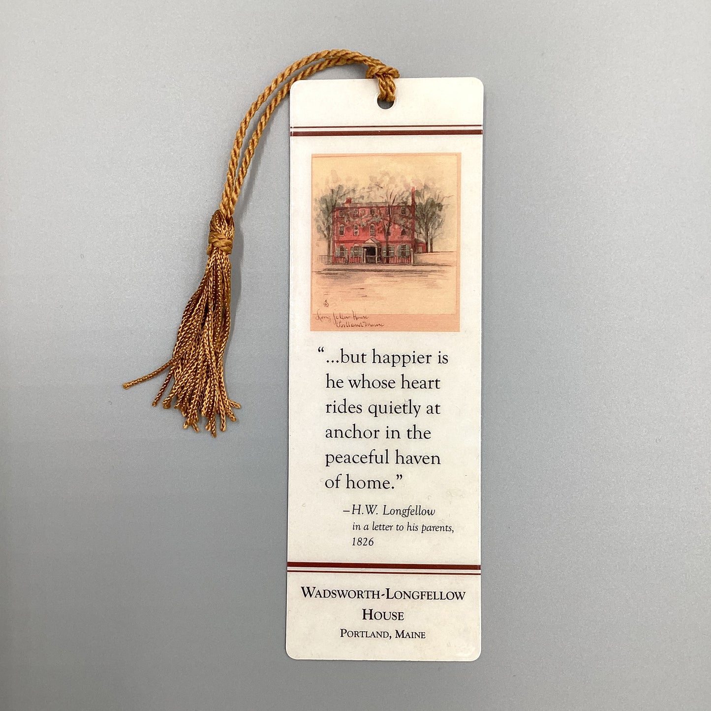 Longfellow House Bookmark