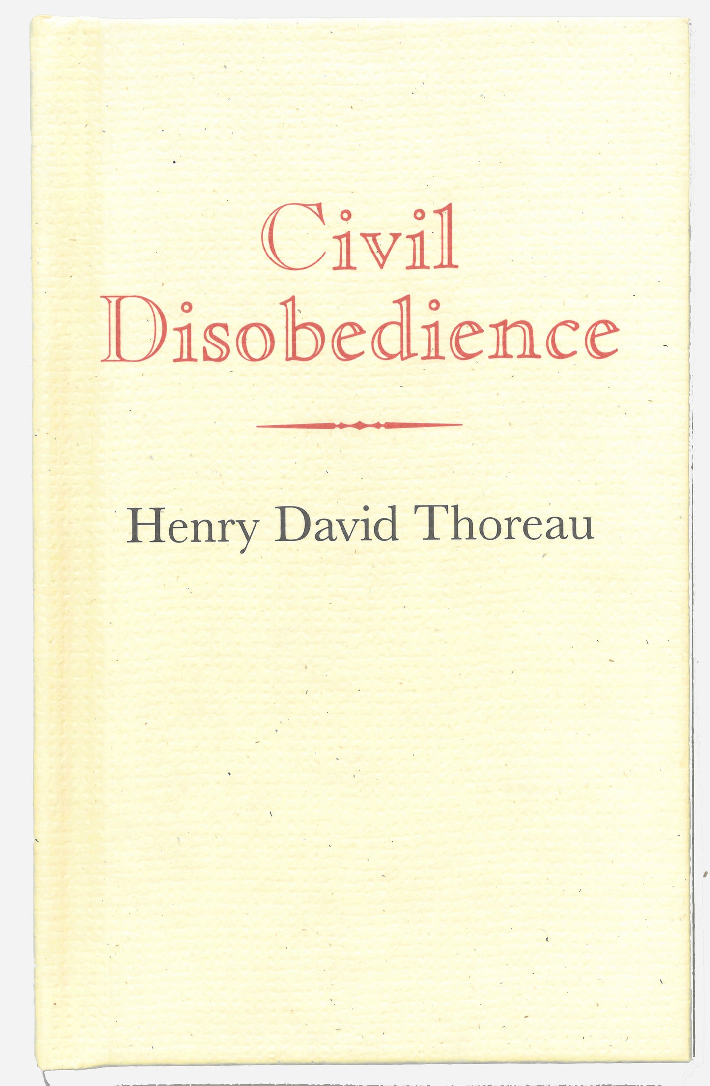 Civil Disobedience