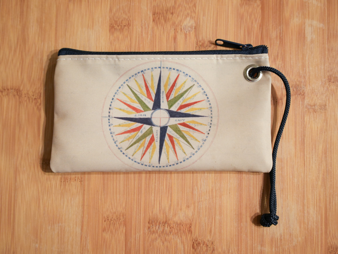 Compass Rose Sea Bag Wristlet