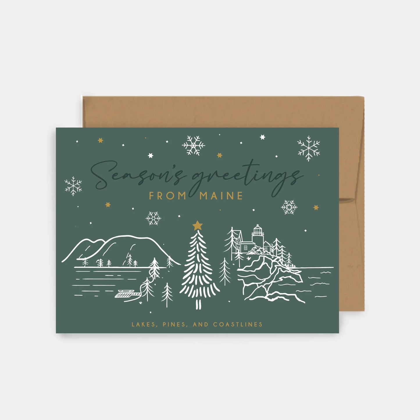 Maine Season's Greeting Card