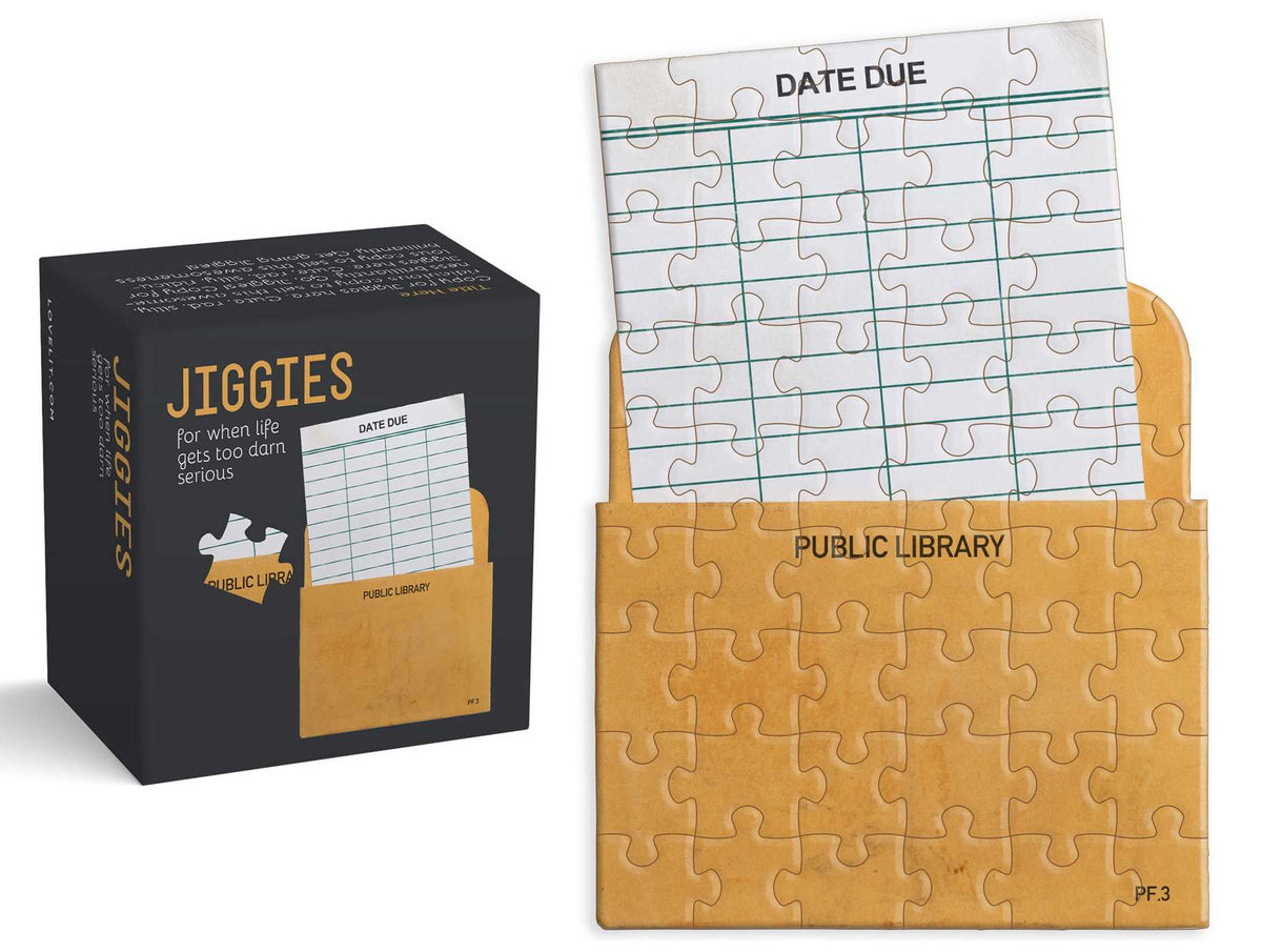 Library Card Mini Puzzle