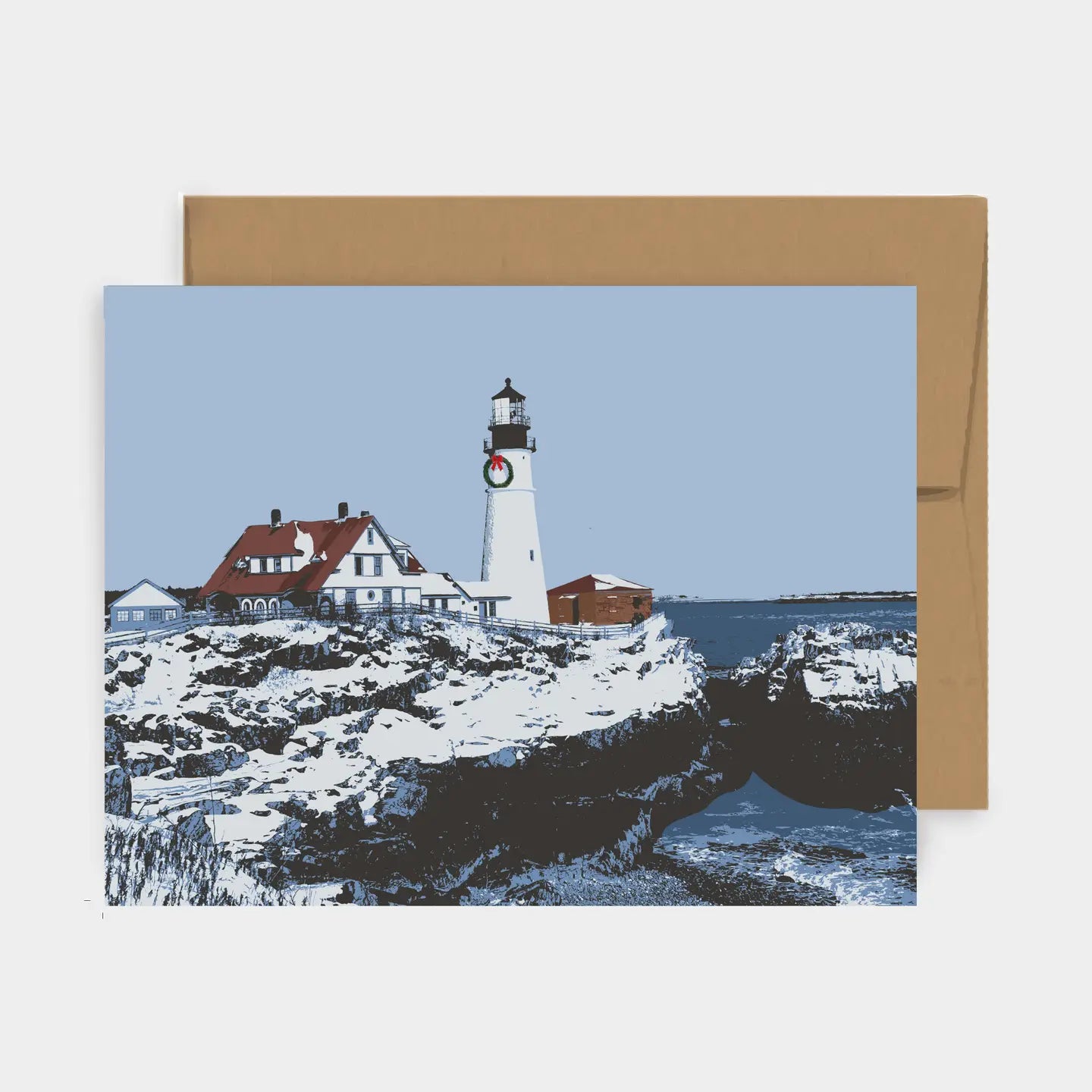 Portland Head Light Greeting Card