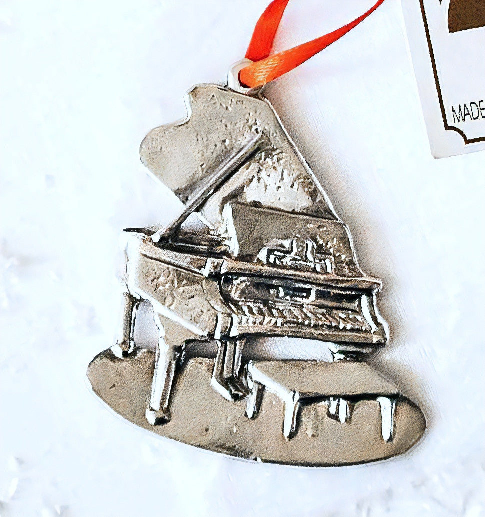 Pewter Instrument Ornaments - Nine Designs