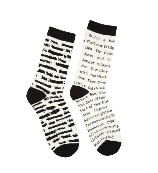 Banned Books Socks