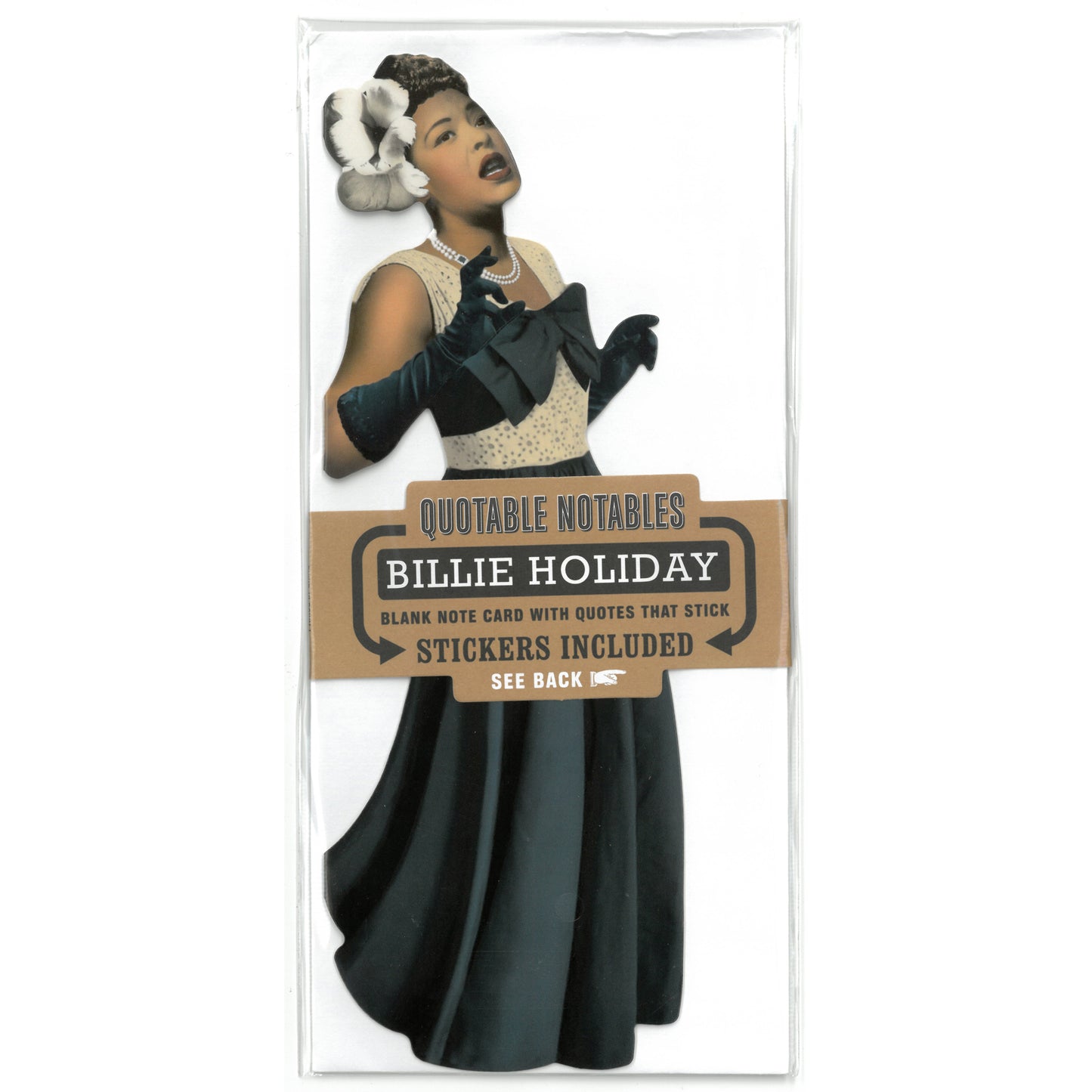 Billie Holiday Quotable Notables Note Card