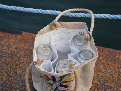 Compass Rose Bucket Bag