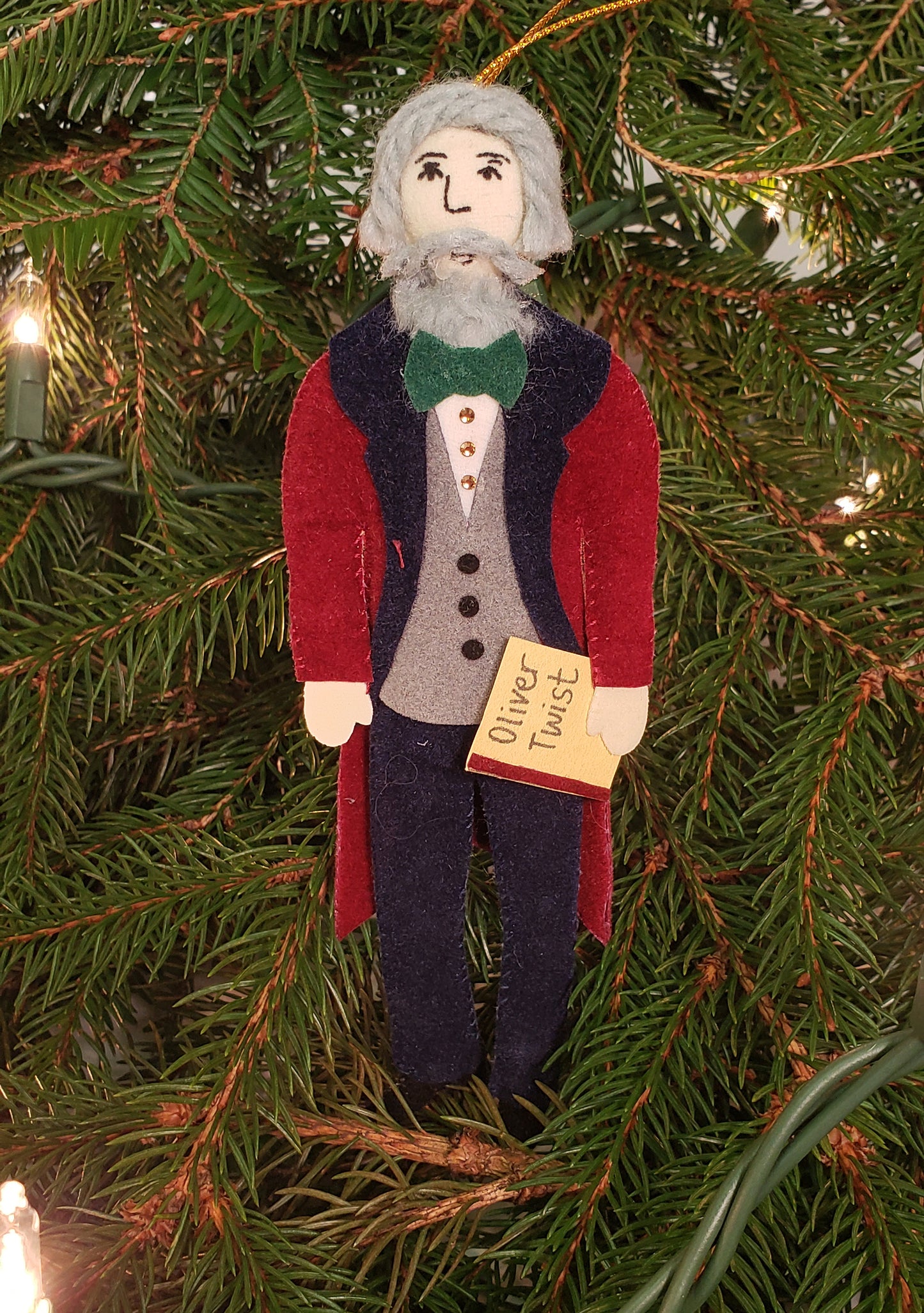 Charles Dickens Ornament