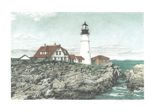 Maine Lighthouse Note Cards