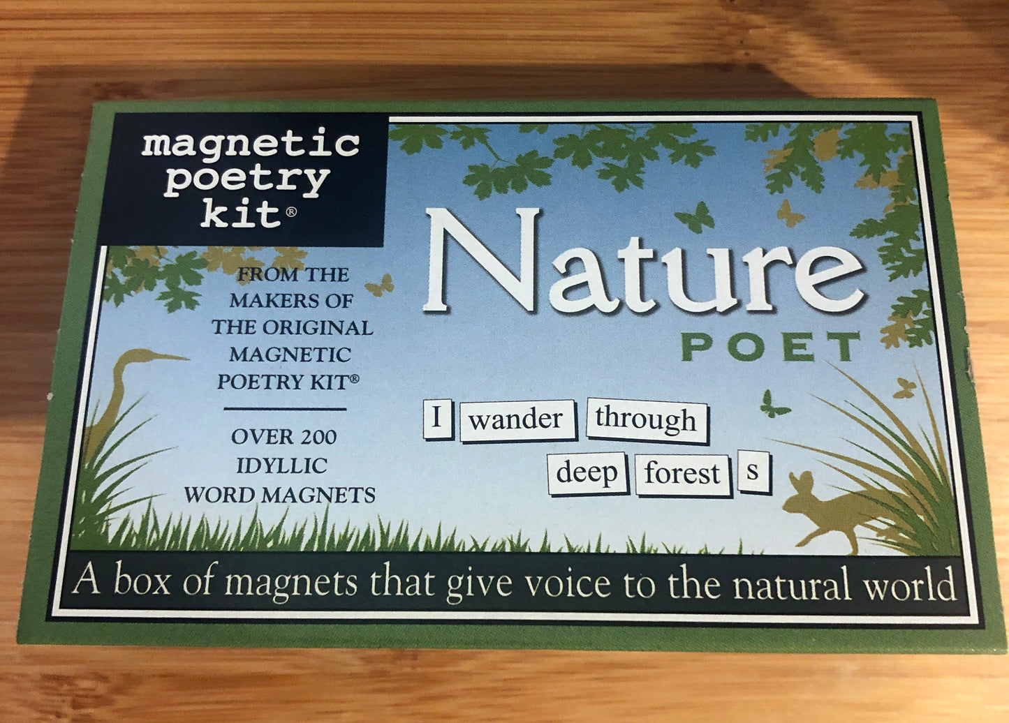 Nature Magnetic Poetry Kit