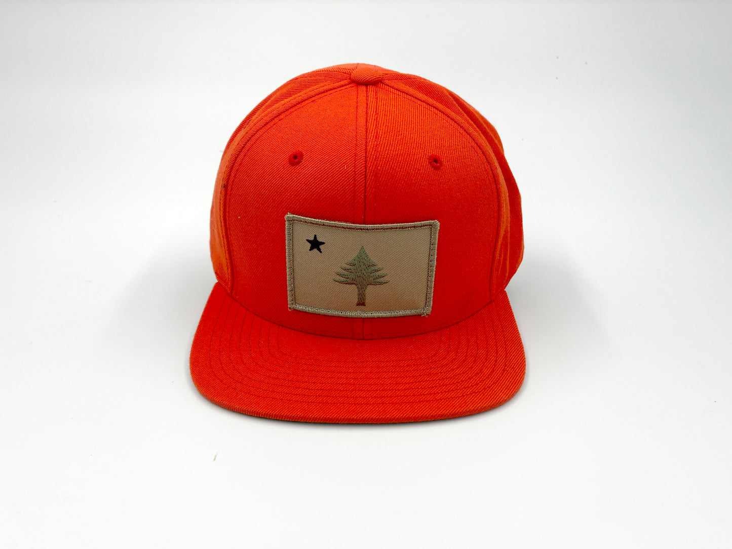 Original Maine Flag Blaze Orange Hat