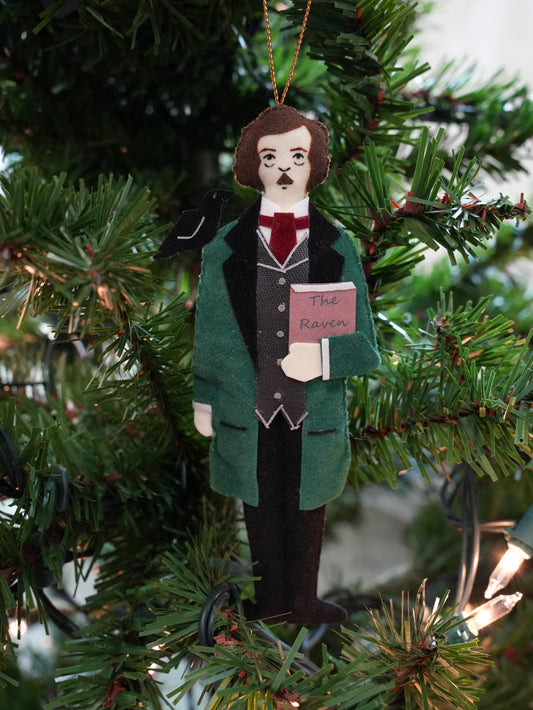 Edgar Allan Poe Ornament