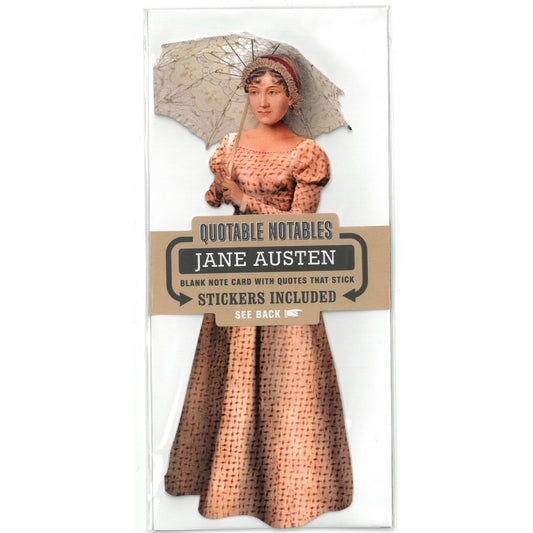 Jane Austen Quotable Notables Note Card