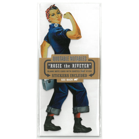 Rosie the Riveter Quotable Notable Note Cards