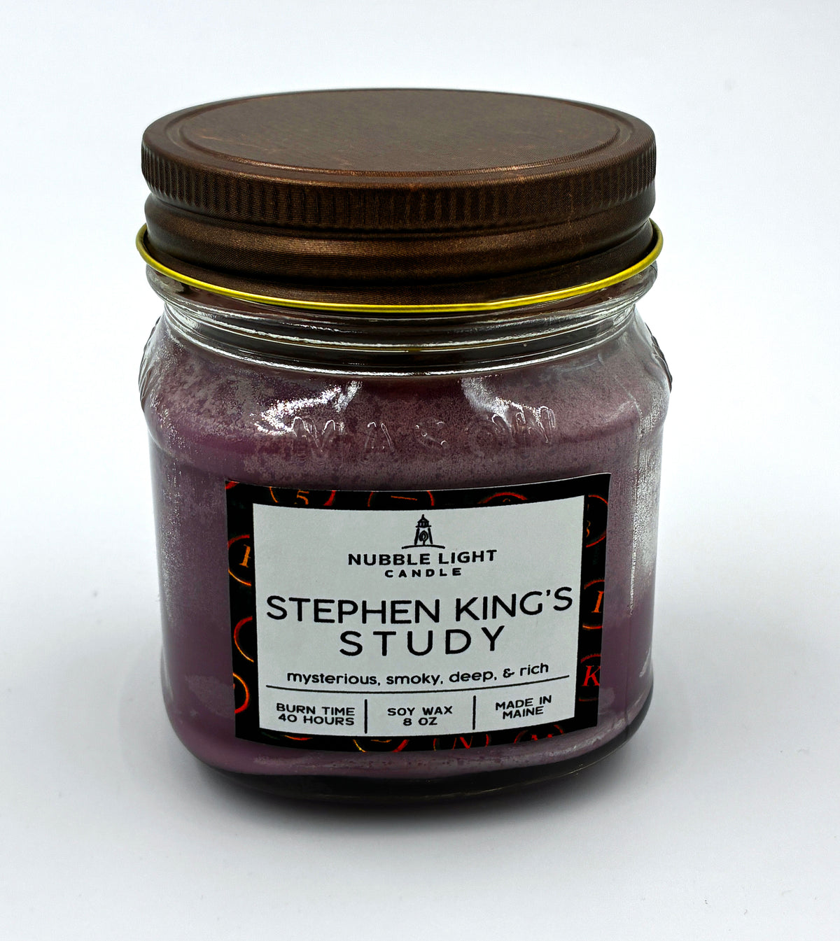 Stephen King's Study Candle