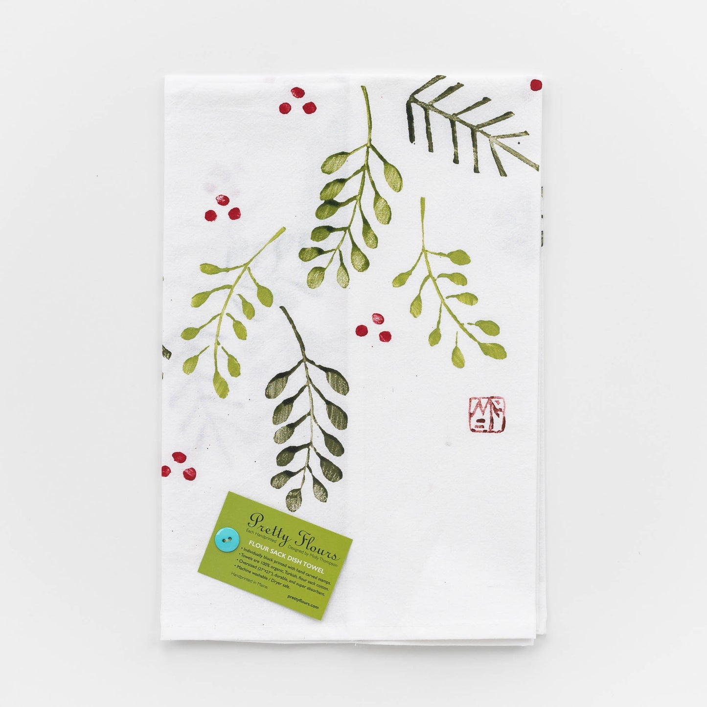 Handprinted Tea Towels