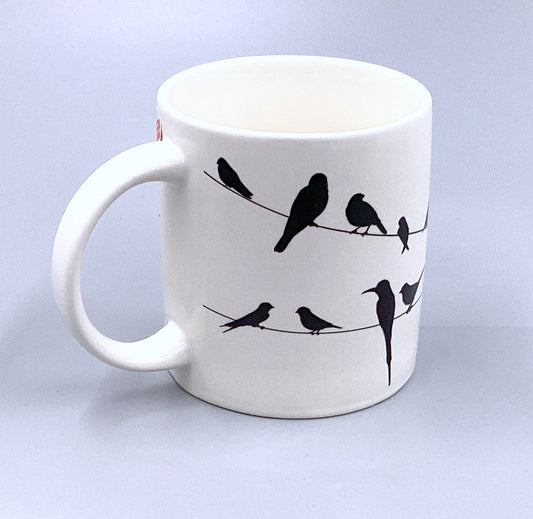 Birds on a Wire Mug