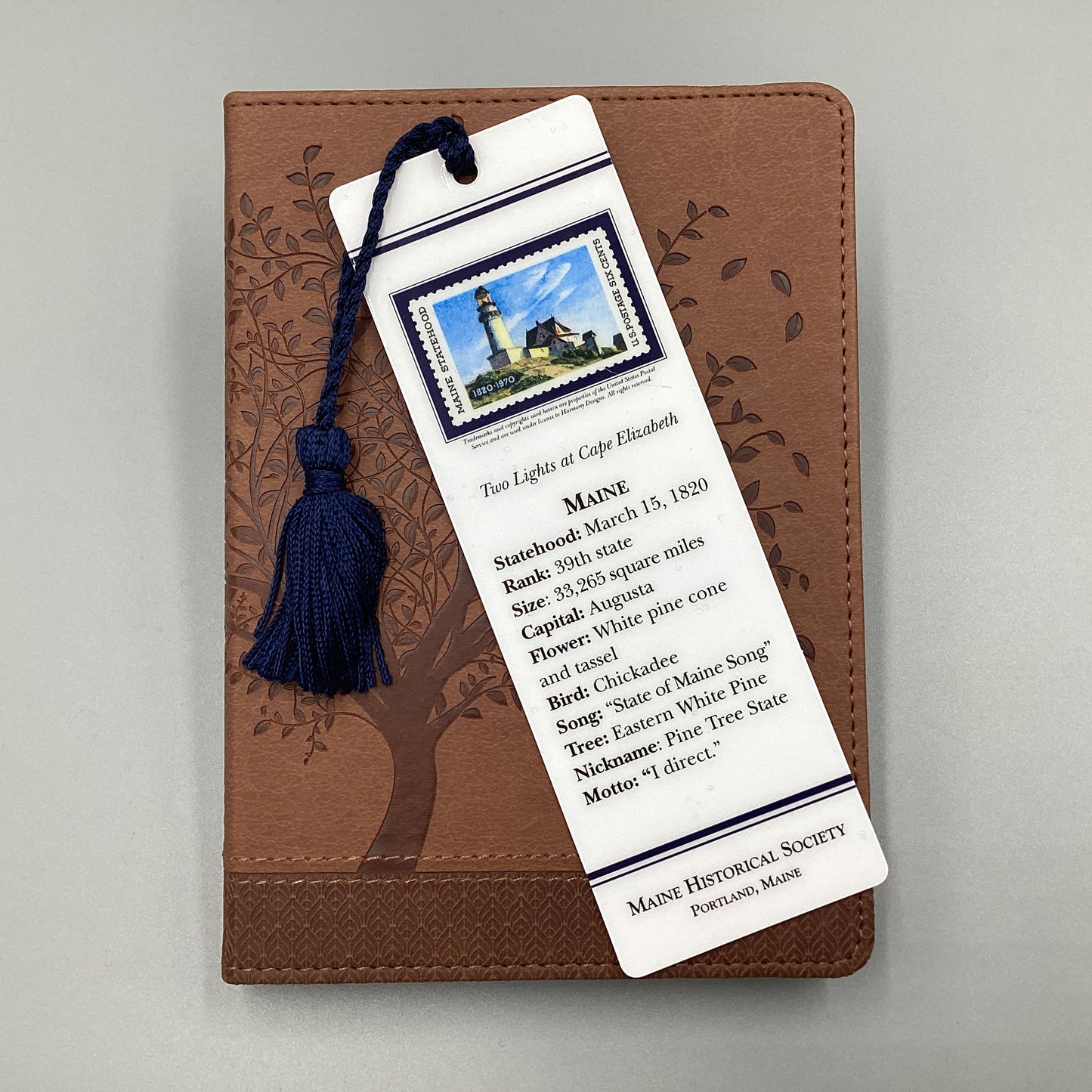 Maine Statehood Bookmark