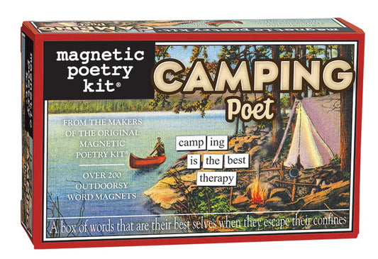 Camping Magnetic Poetry Kit