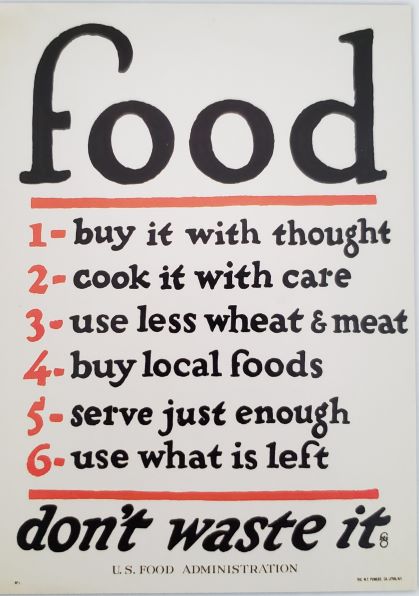 Food: Don't Waste it Poster