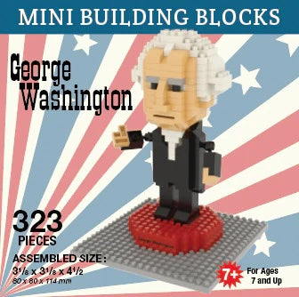 George Washington Mini Block Building Set