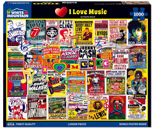 I Love Music Puzzle