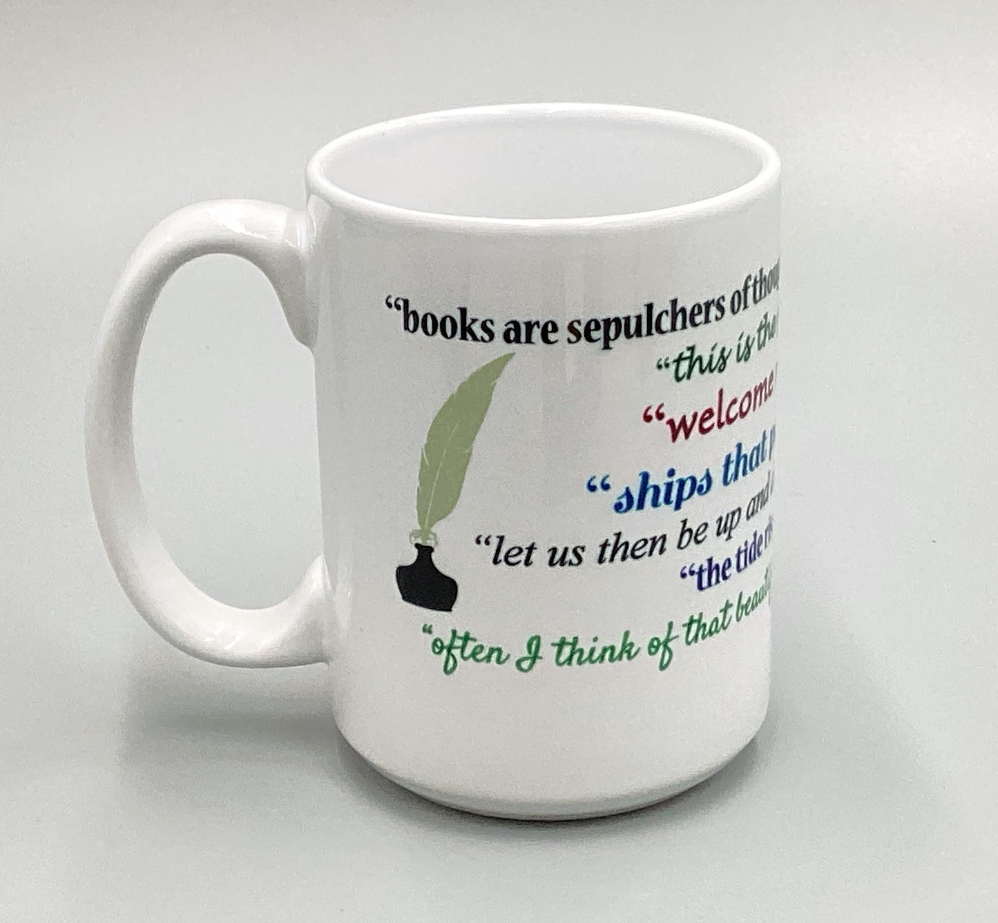 Longfellow Quote Mug