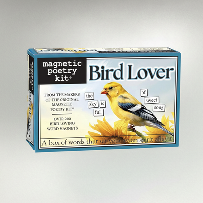 Bird Lover Magnetic Poetry Kit