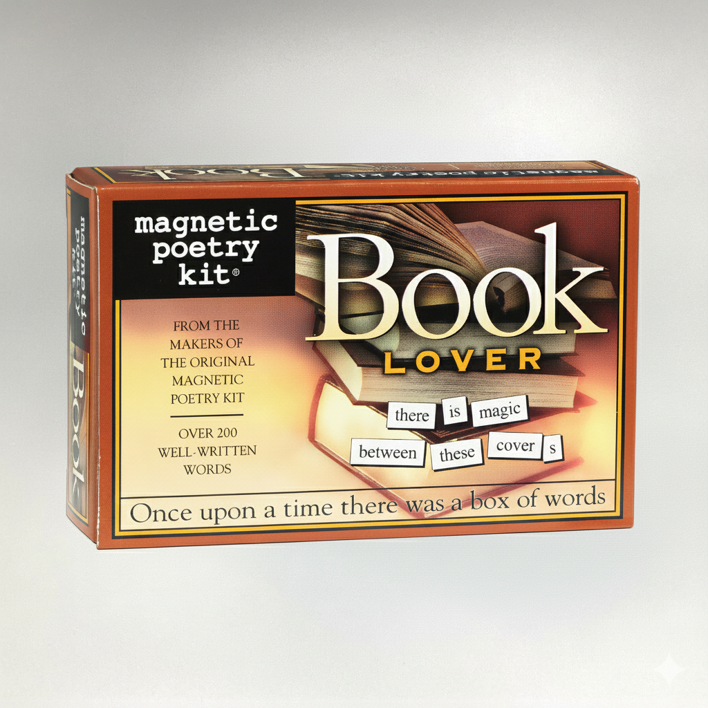 Book Lover Magnetic Poetry Kit