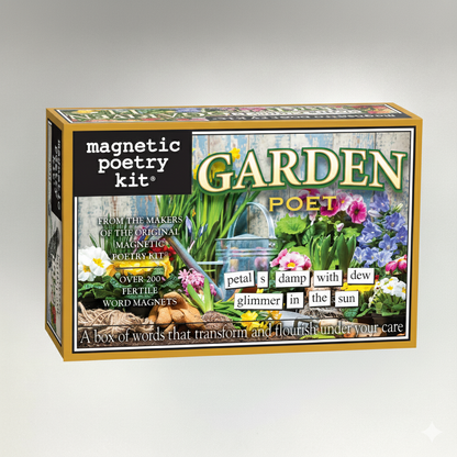 Garden Poet Magnetic Poetry Kit