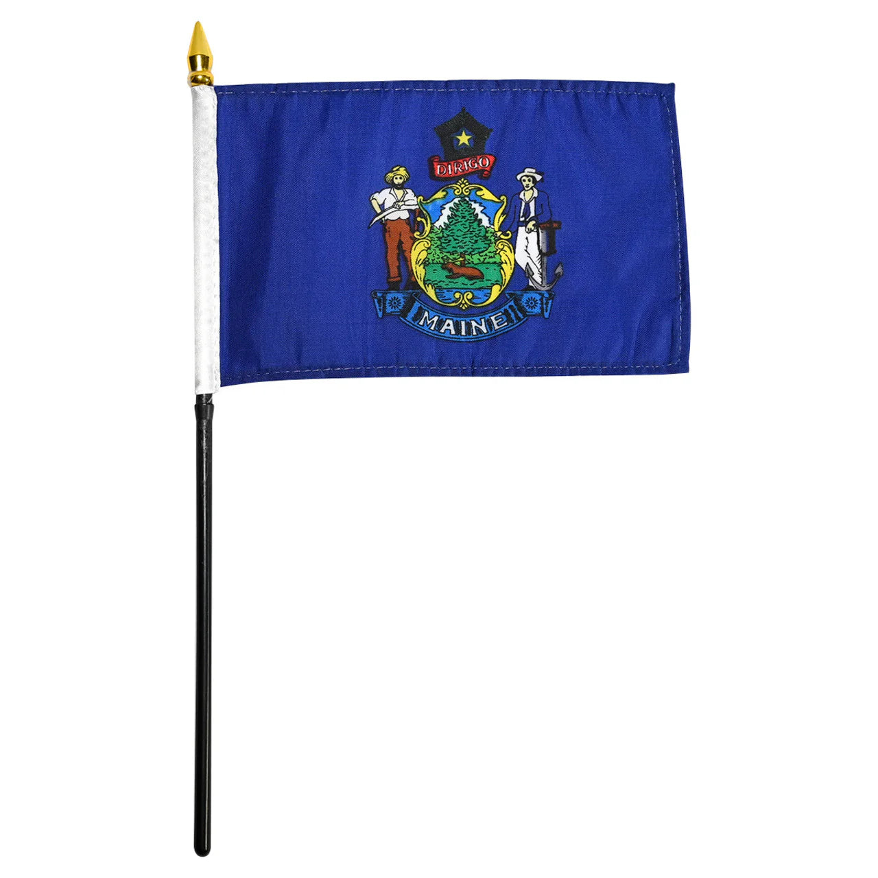 Maine State Stick Flag