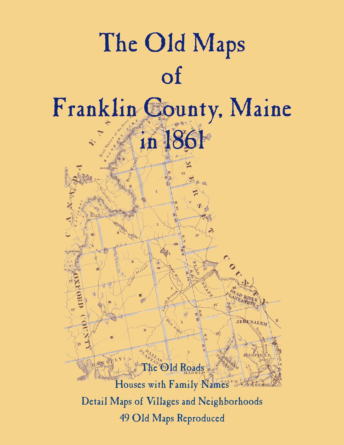 Old Maps of Franklin County in 1861
