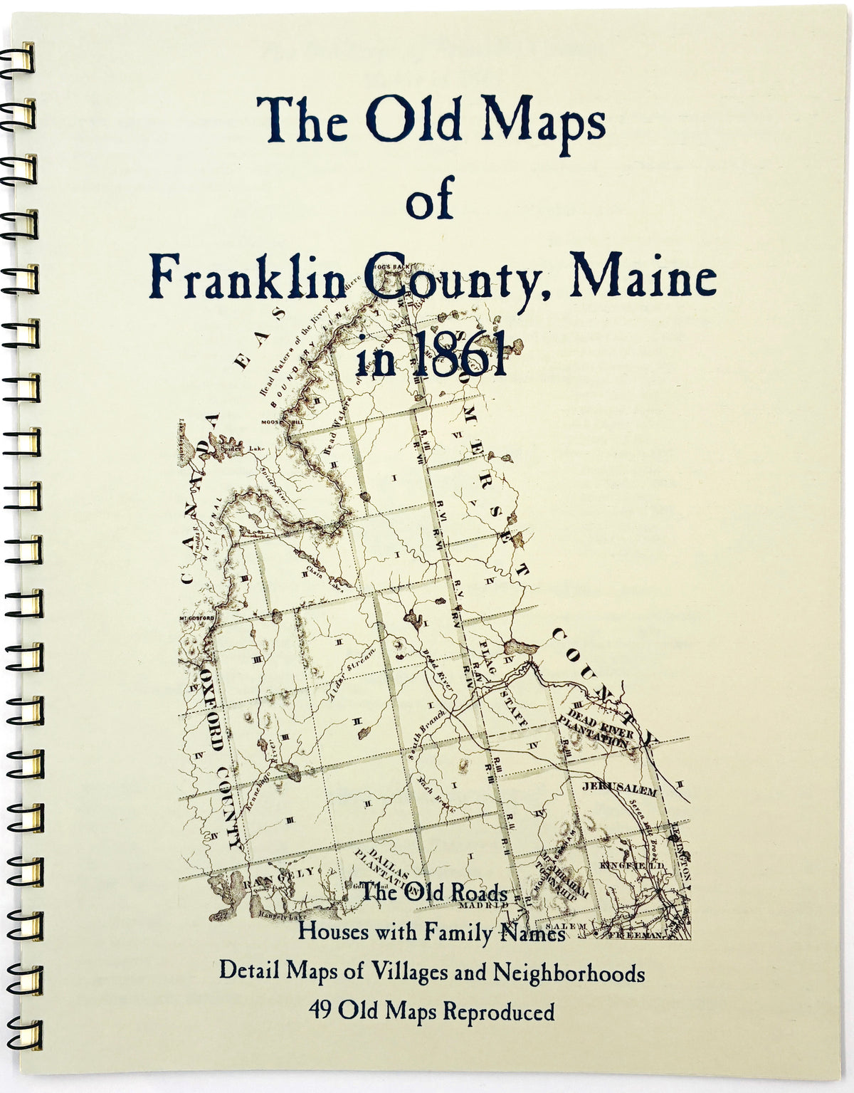 Old Maps of Franklin County in 1861