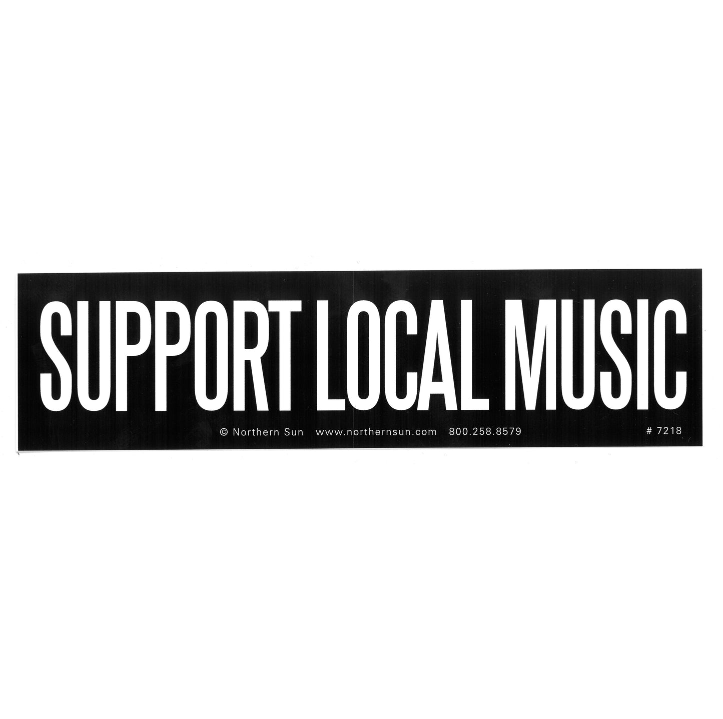 Support Local Music Sticker