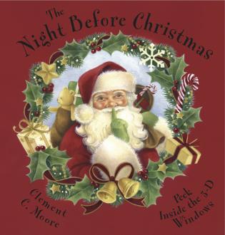 The Night Before Christmas with Peek Inside 3-D Windows