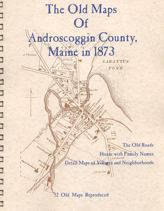 Old Maps of Androscoggin County in 1873