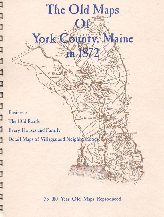 Old Maps of York County in 1872