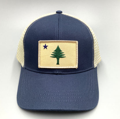 Original Maine Flag Trucker Hat