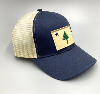 Original Maine Flag Trucker Hat